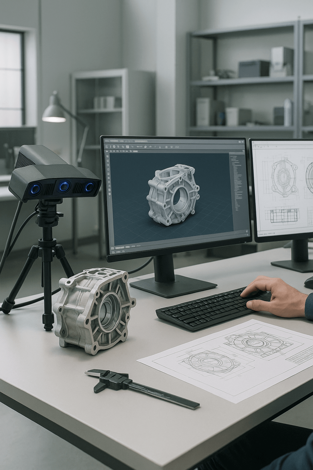 Tersine Mühendislikte 3D Modellemenin Rolü: Hızlı ve Doğru Sonuçlar